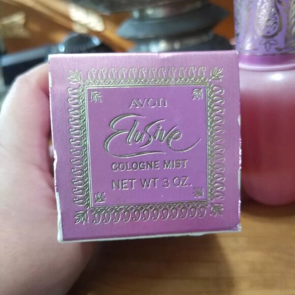 NOS Vintage Avon 3 oz Elusive Colgne Mist Bottle - Picture 2 of 4